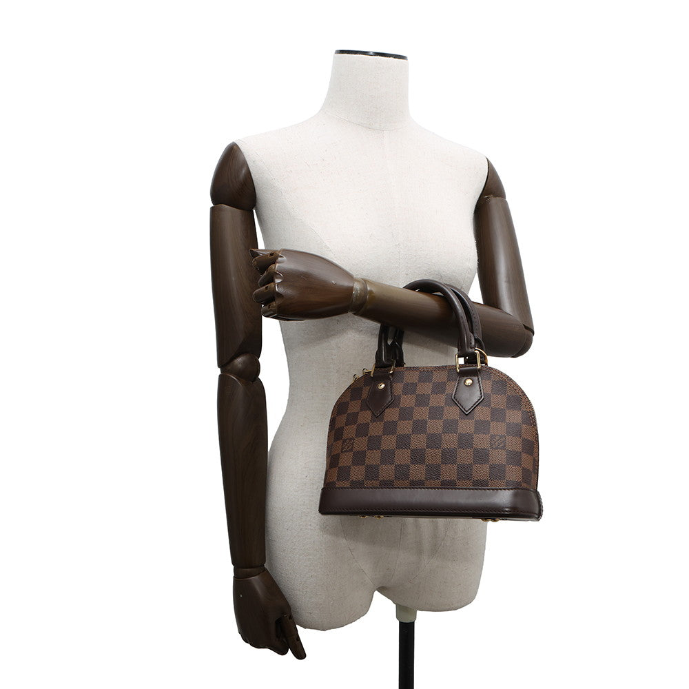 LOUIS VUITTON Alma RedN41221 Damier Ebene Canvas Size BB