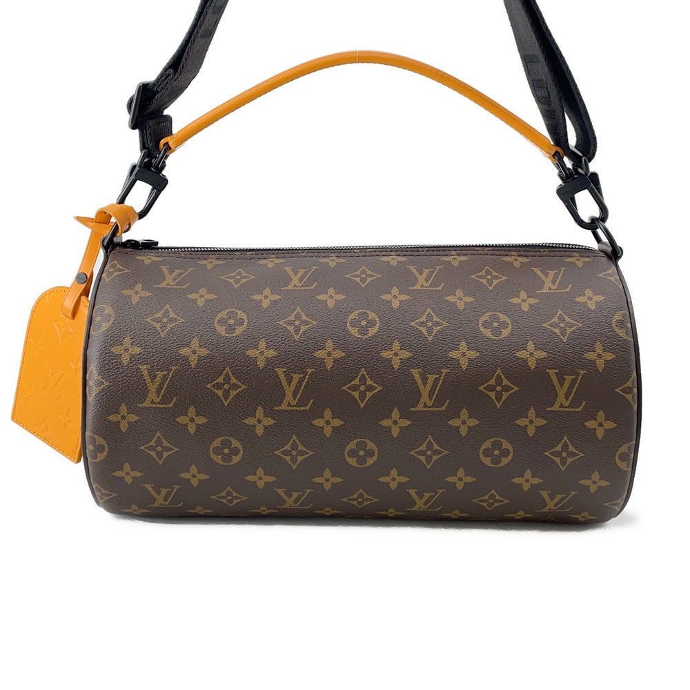 LOUIS VUITTON Soft Polochon NoirM46691 Monogram Macassar Canvas