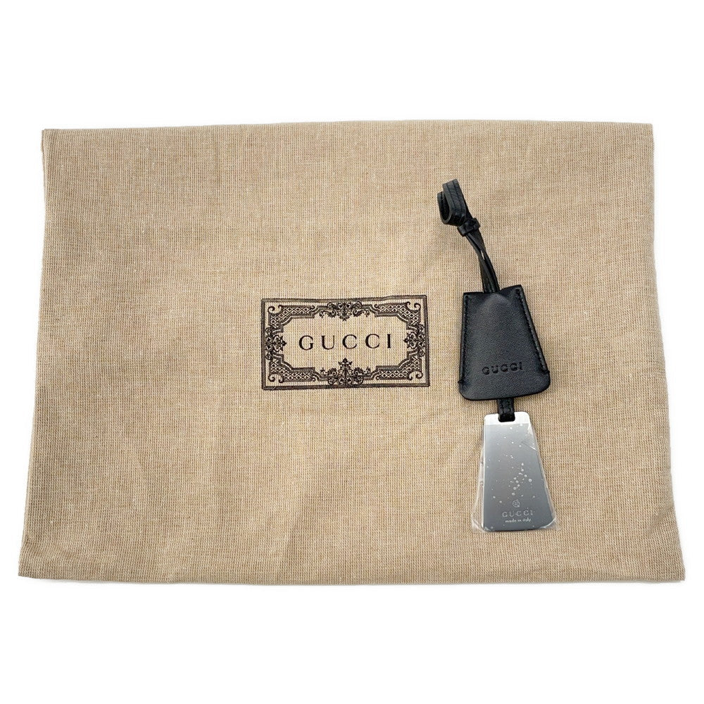 GUCCI Horsebit Slim Small Shoulder Bag Black774719 Denim Leather