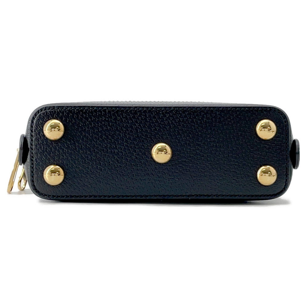 GUCCI GUCCIxadidas Horsebit1955 Shoulder Bag Black677212 Leather
