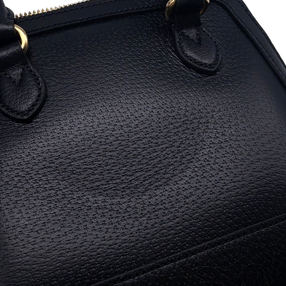 GUCCI GUCCIxadidas Horsebit1955 Shoulder Bag Black677212 Leather