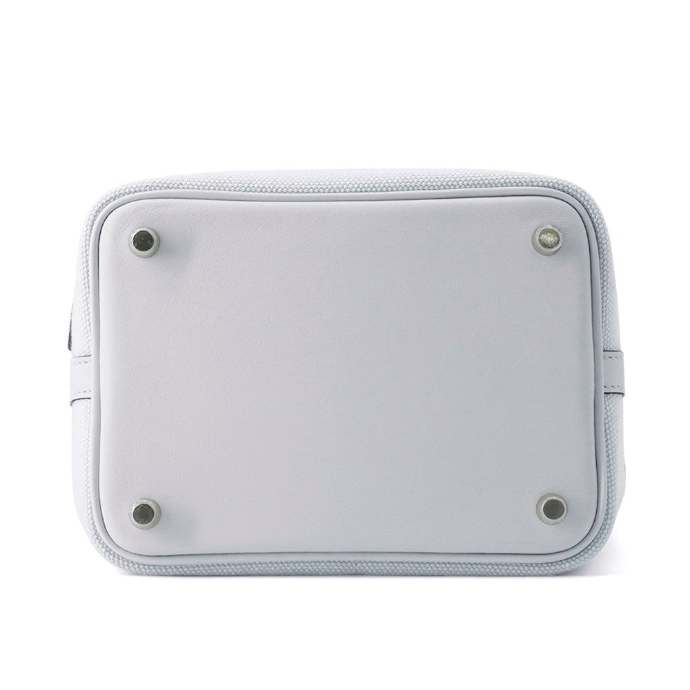 HERMES Picotin Lock Cargo Gri Platinum Towar Goeran Swift Leather Size PM