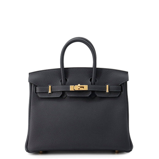 HERMES Birkin Caban Togo Leather Size 25