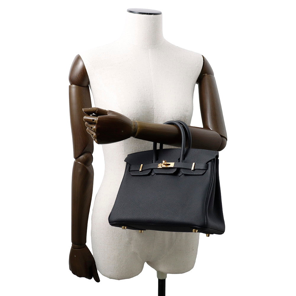 HERMES Birkin Caban Togo Leather Size 25