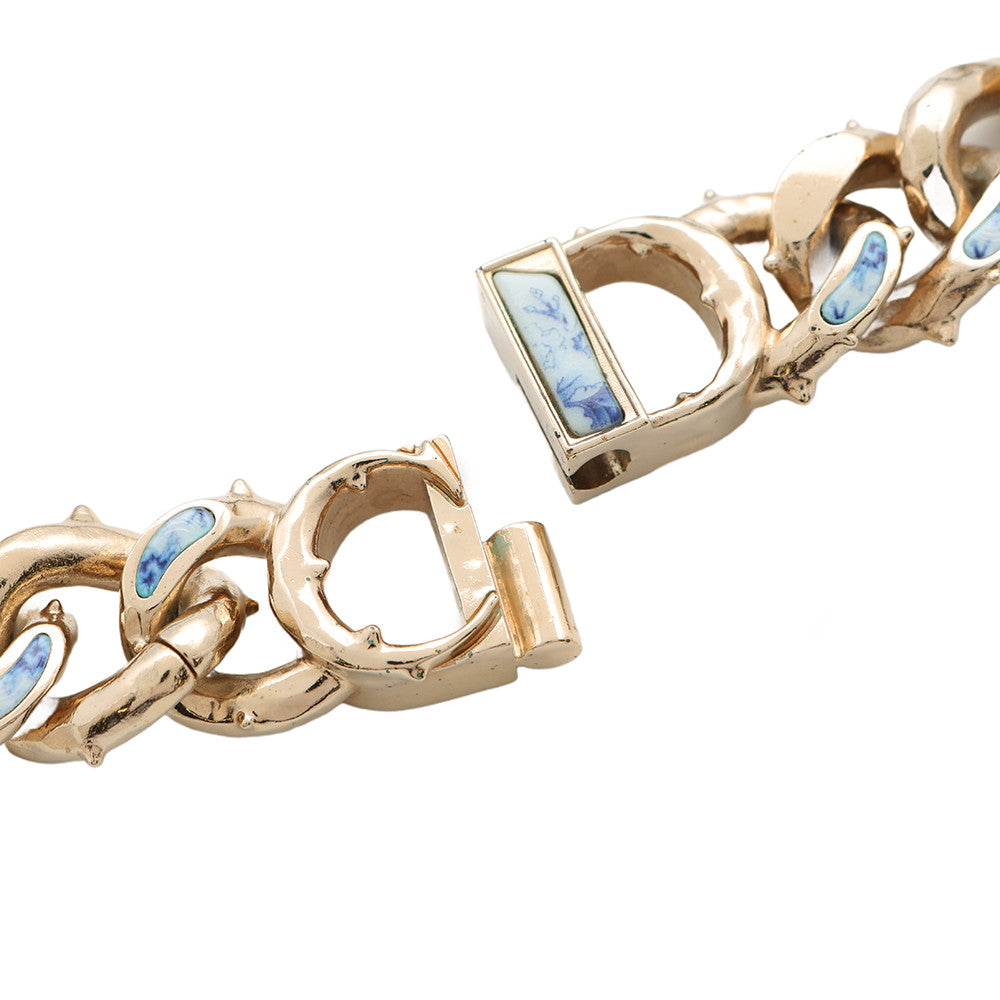 Dior CDIcon Chain Necklace Gold/SilverN2060HOMMT Metal