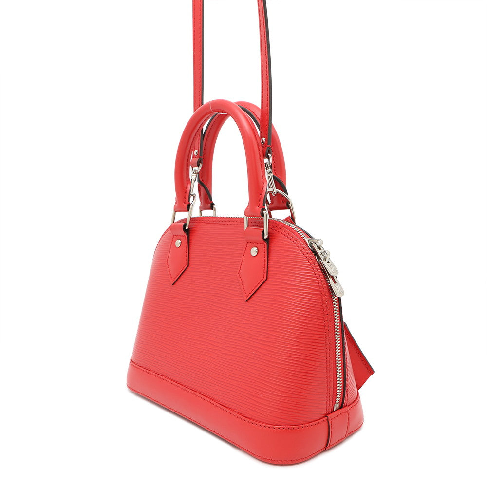 LOUIS VUITTON Alma CoquelicotM41160 Epi Leather Size BB