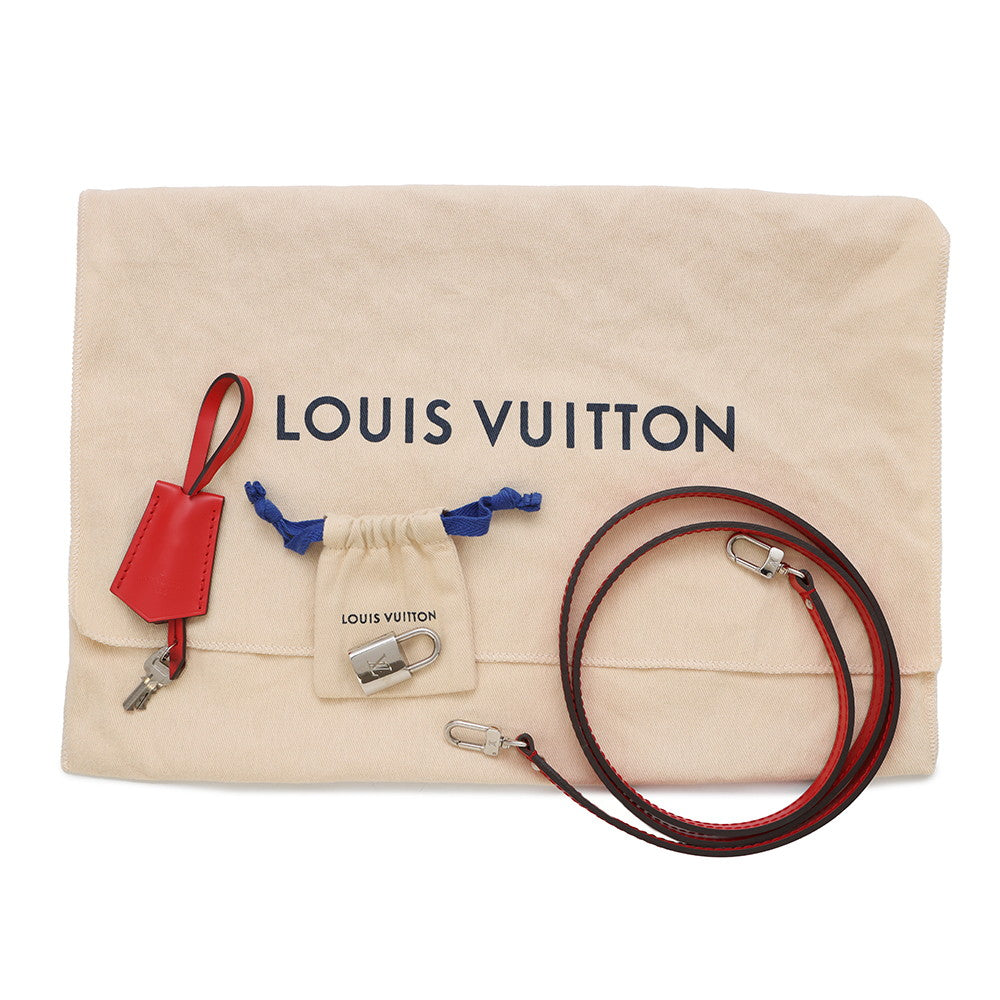 LOUIS VUITTON Alma CoquelicotM41160 Epi Leather Size BB