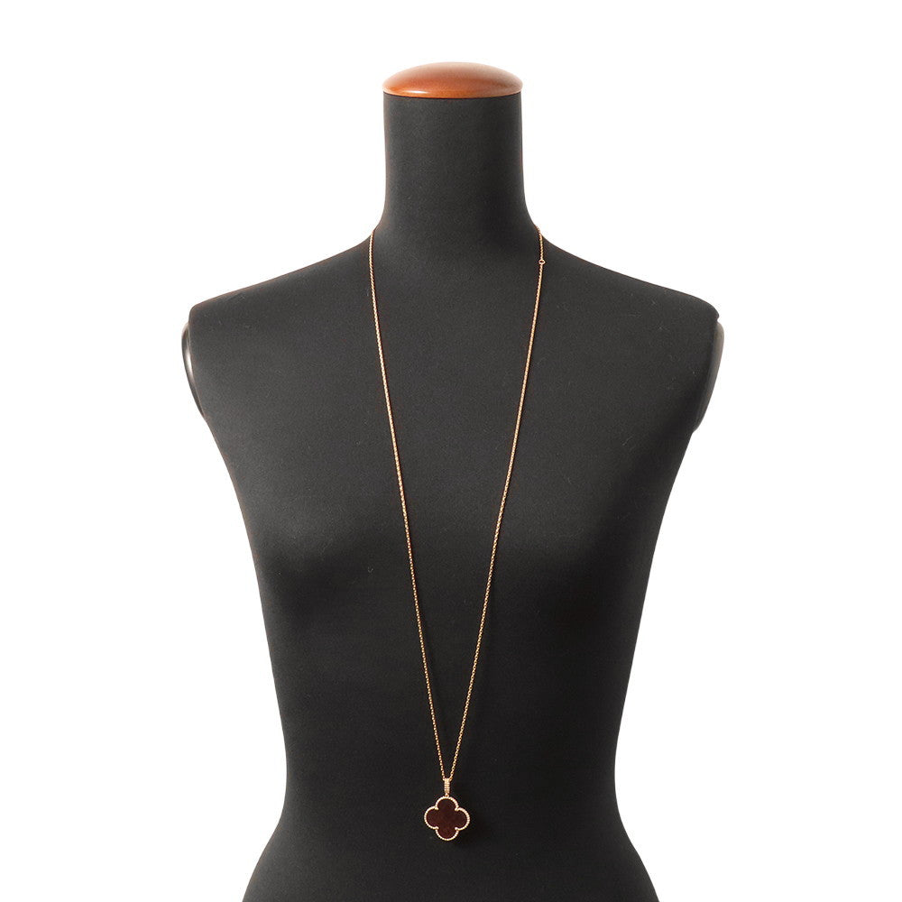 Van Cleef & Arpels Magic Alhambra Long Necklace 1 MotifVCARO3M700 18K Pink Gold