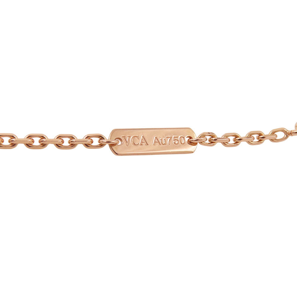 Van Cleef & Arpels Magic Alhambra Long Necklace 1 MotifVCARO3M700 18K Pink Gold