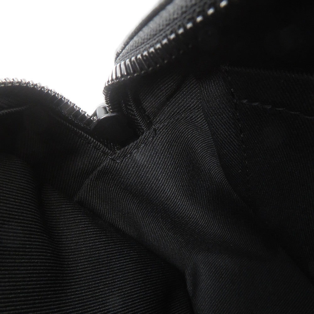 LOUIS VUITTON Mini Soft Trunk Noir/Righe RainbowM30351 Taiga Leather Size Mini