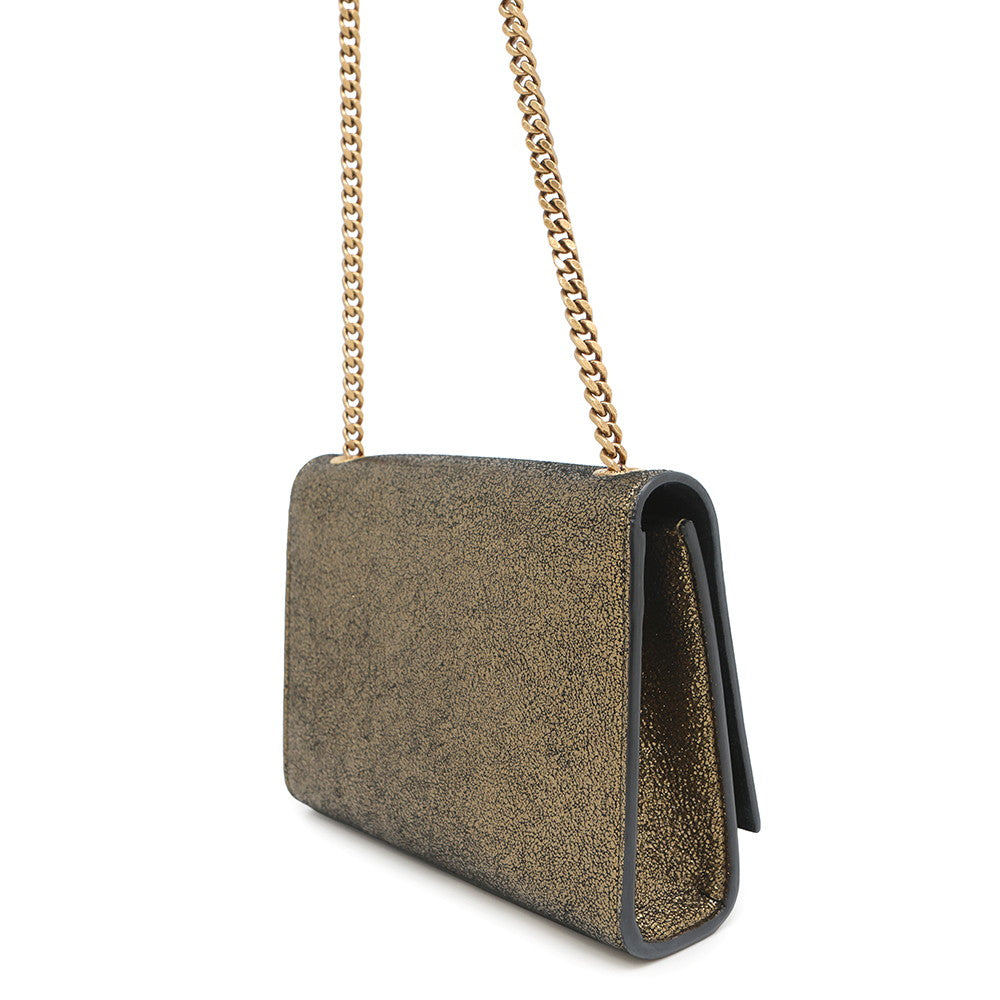 SAINT LAURENT PARIS Kate ChainShoulder Bag Gold469390 Leather