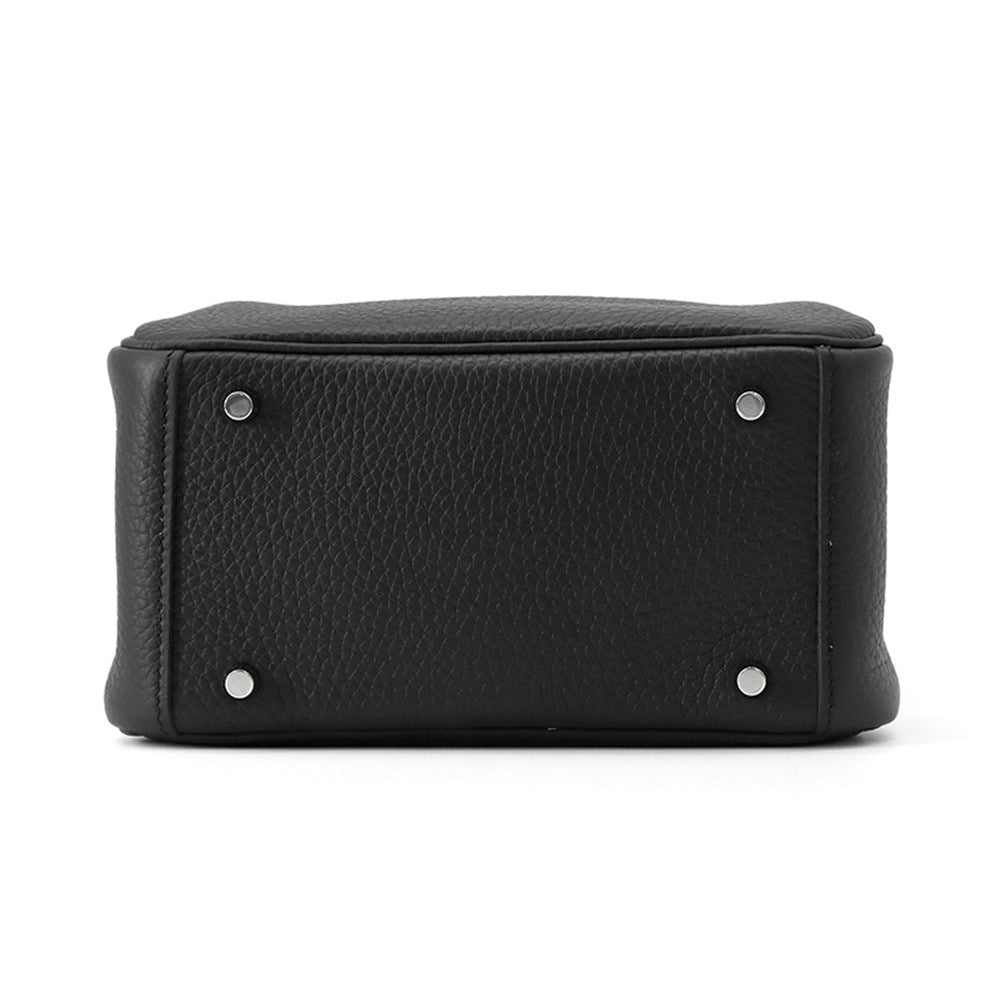HERMES Lindy Black Taurillon Clemence Size Mini