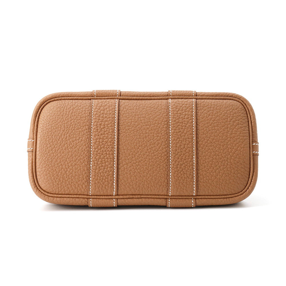 HERMES Neo Garden Gold Negonda Leather