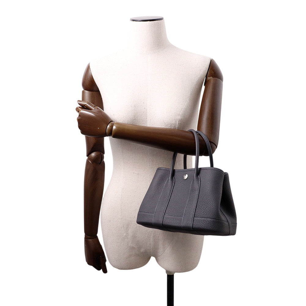 HERMES Neo Garden ArdoiseK刻印 Negonda Leather Size 23