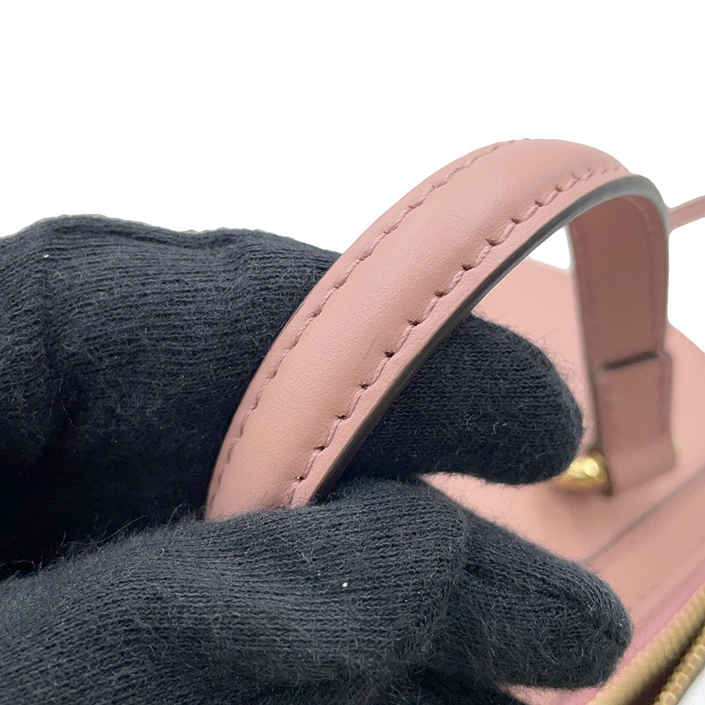 GUCCI GG Super Mini 2WAY Handbag Pink790130 Leather