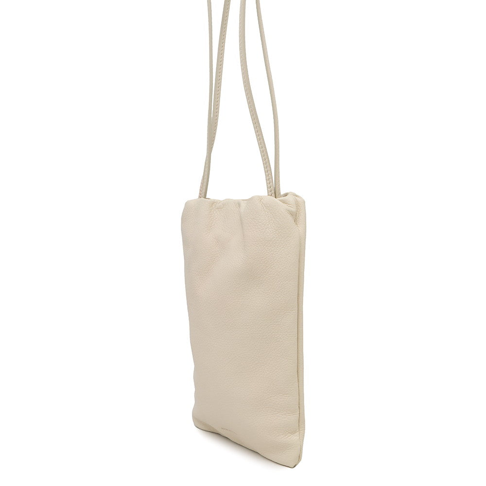 The Row Birth Phone Shoulder Bag IvoryW1418 Leather
