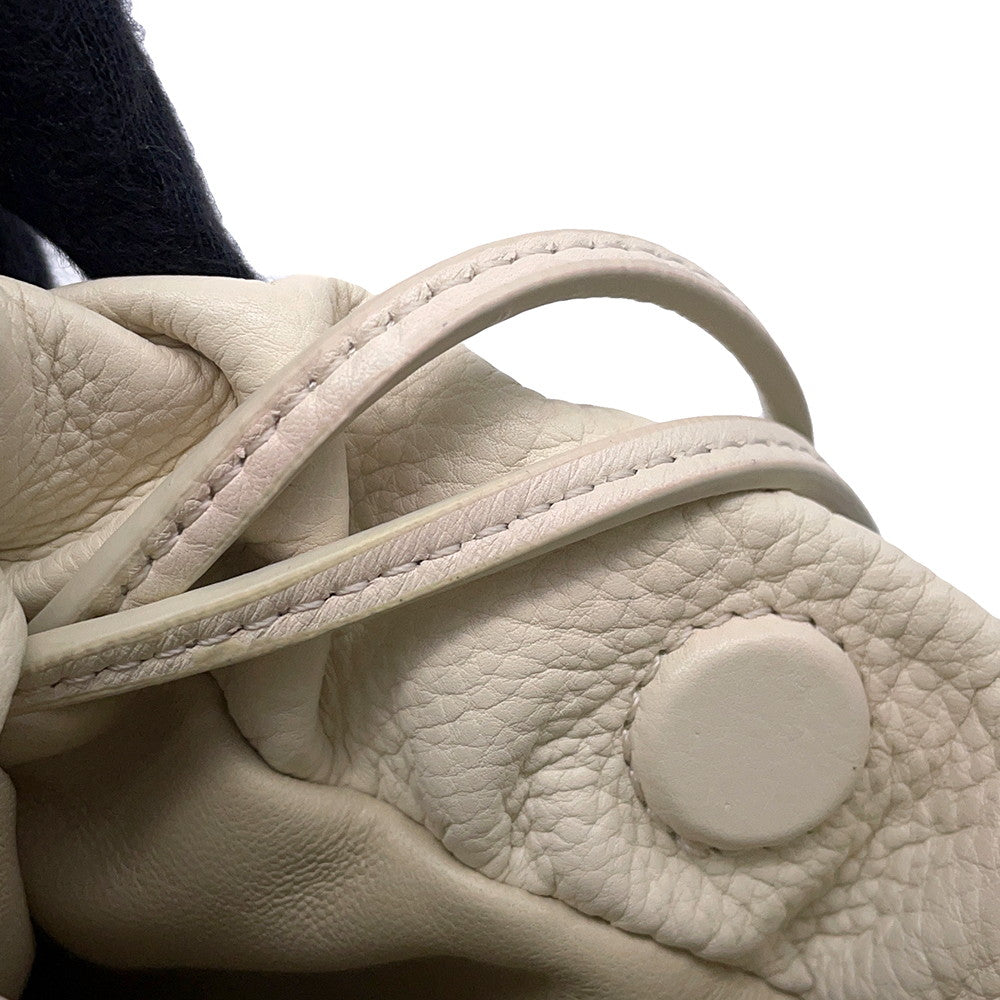 The Row Birth Phone Shoulder Bag IvoryW1418 Leather