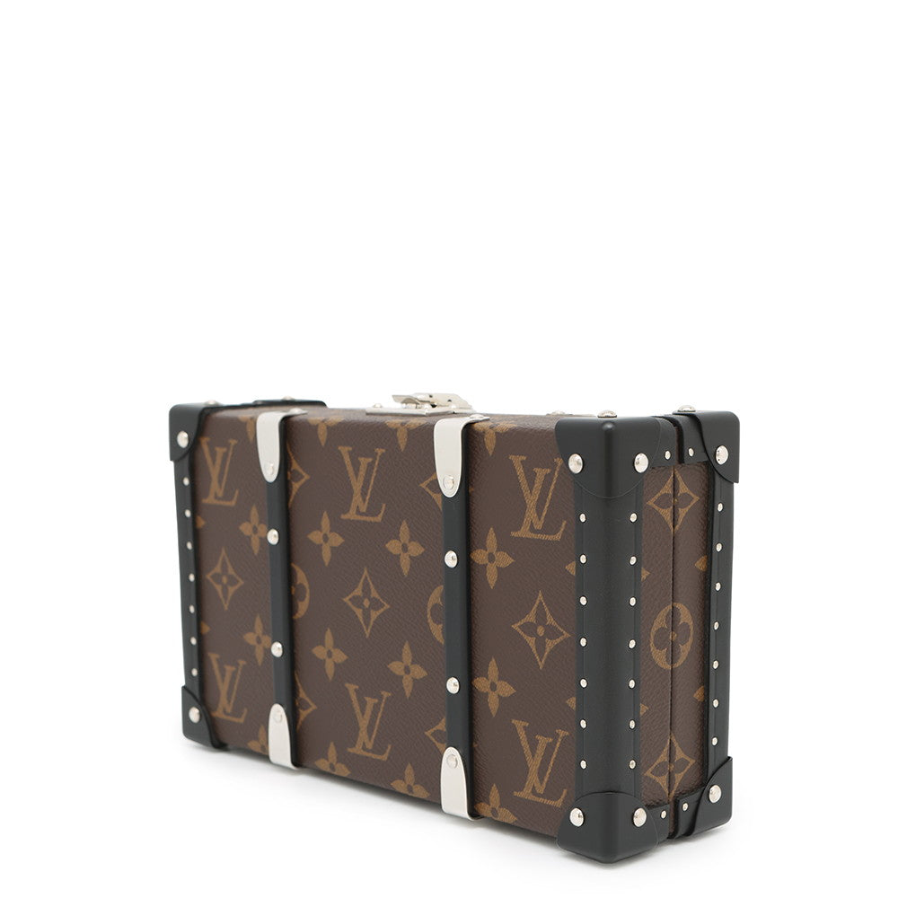 LOUIS VUITTON Wallet trunk NoirM20250 Monogram Macassar Canvas