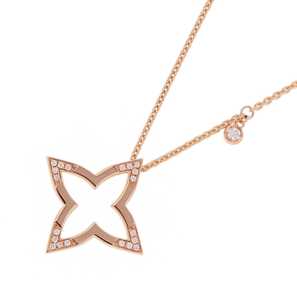 LOUIS VUITTON Pendant Ombre BlossomQ03083 18K Pink Gold