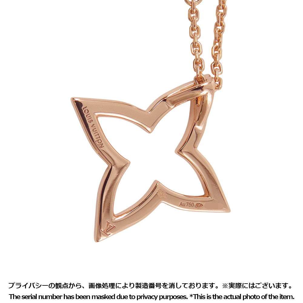 LOUIS VUITTON Pendant Ombre BlossomQ03083 18K Pink Gold