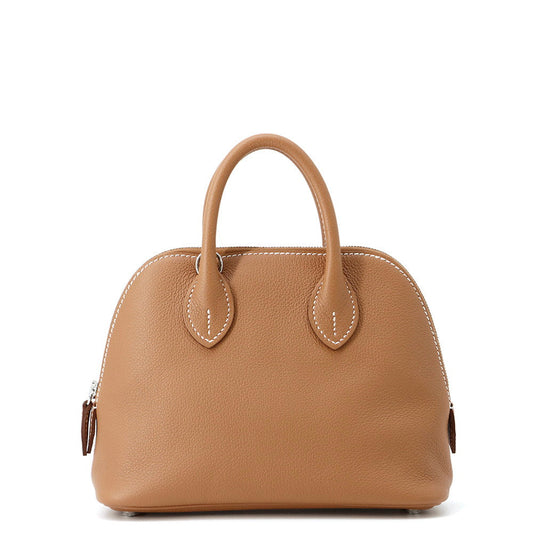 HERMES Bolide 1923 Gold Evercolor Size Mini