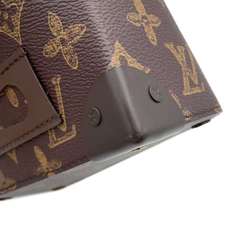 LOUIS VUITTON Vertical Box Trunk GreenM59664 Monogram