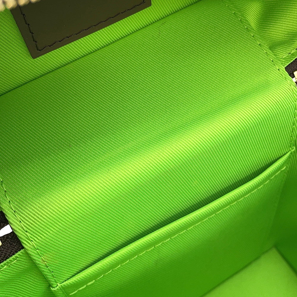 LOUIS VUITTON Vertical Box Trunk GreenM59664 Monogram