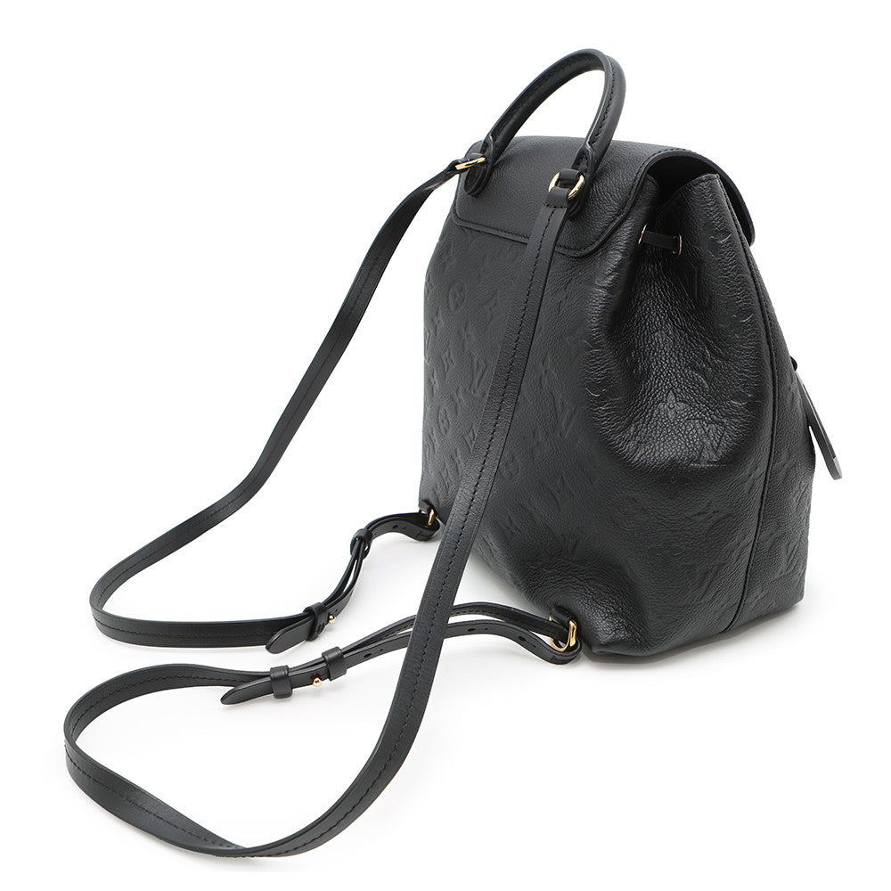 LOUIS VUITTON Montsouris NoirM45205 Monogram Empreinte Leather Size PM