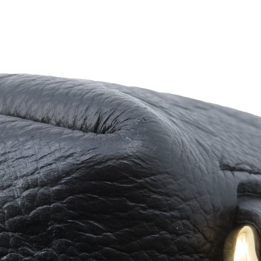 LOUIS VUITTON Montsouris NoirM45205 Monogram Empreinte Leather Size PM