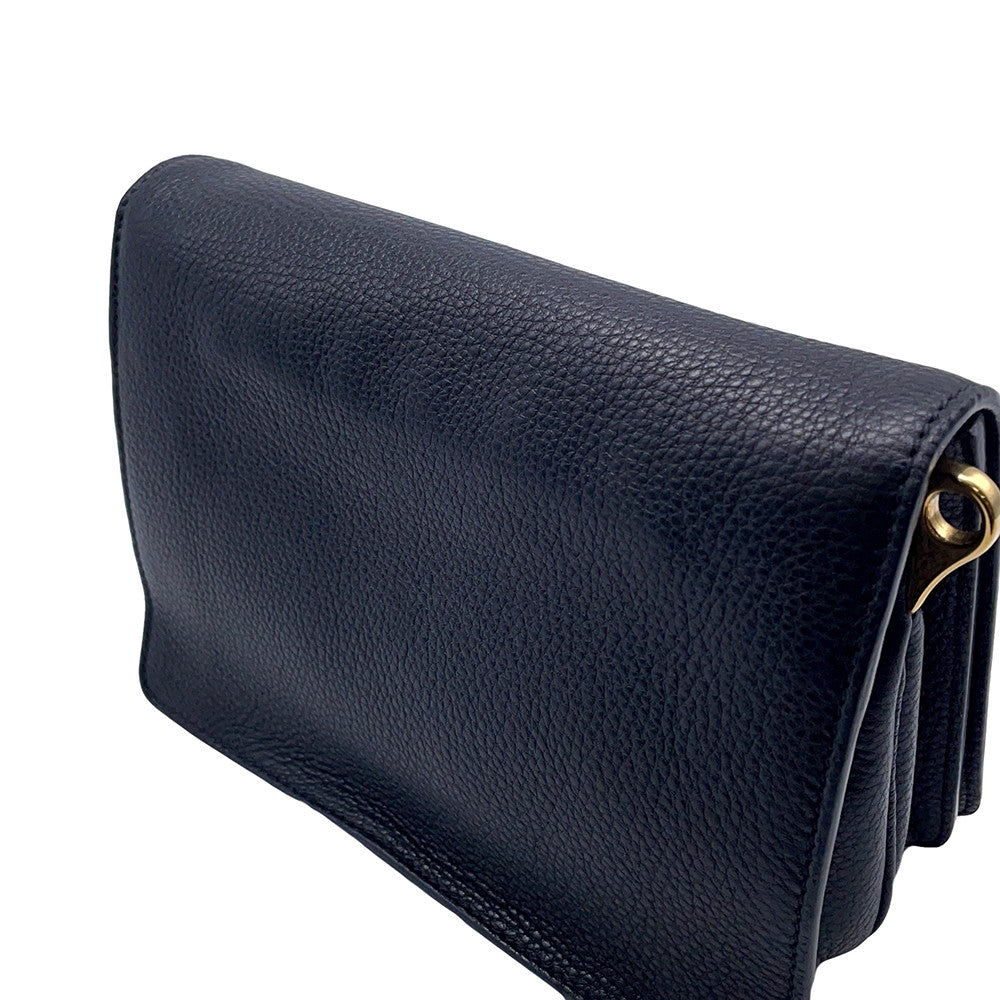 PRADA 2way Shoulder Bag Black1BD102 Leather