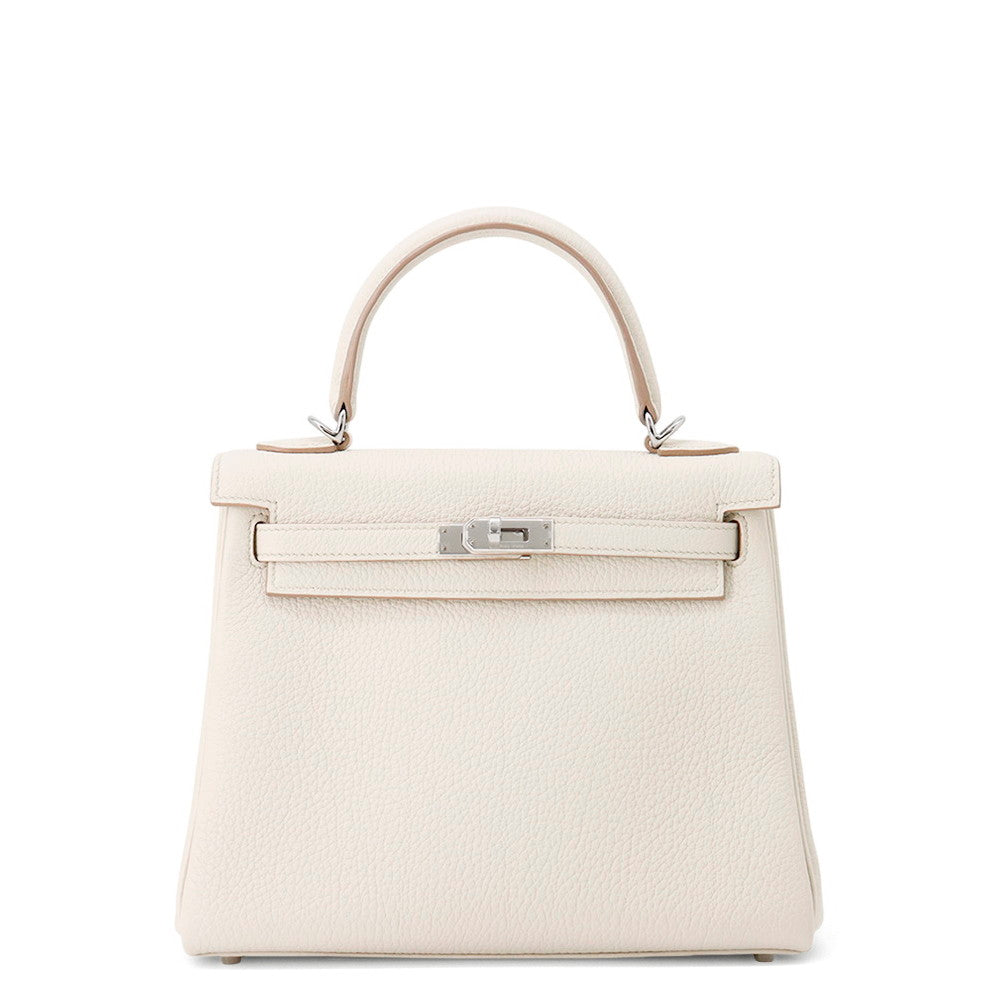 HERMES Kelly Retourne Beton Togo Leather Size 25