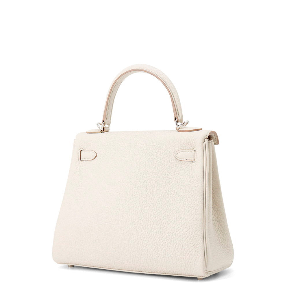 HERMES Kelly Retourne Beton Togo Leather Size 25