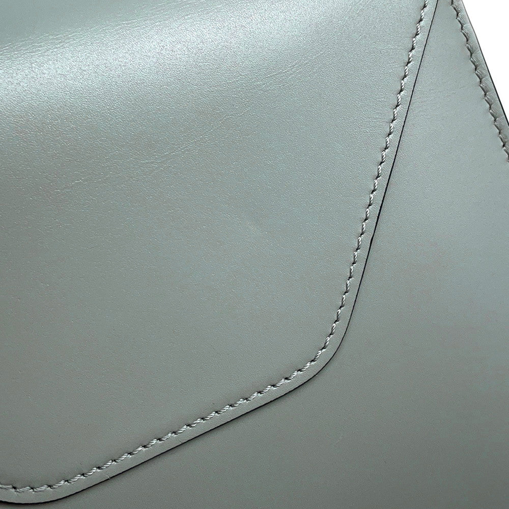 Valextra Valextra Izide Light GrayWBES0036 Calf Leather Size Mini