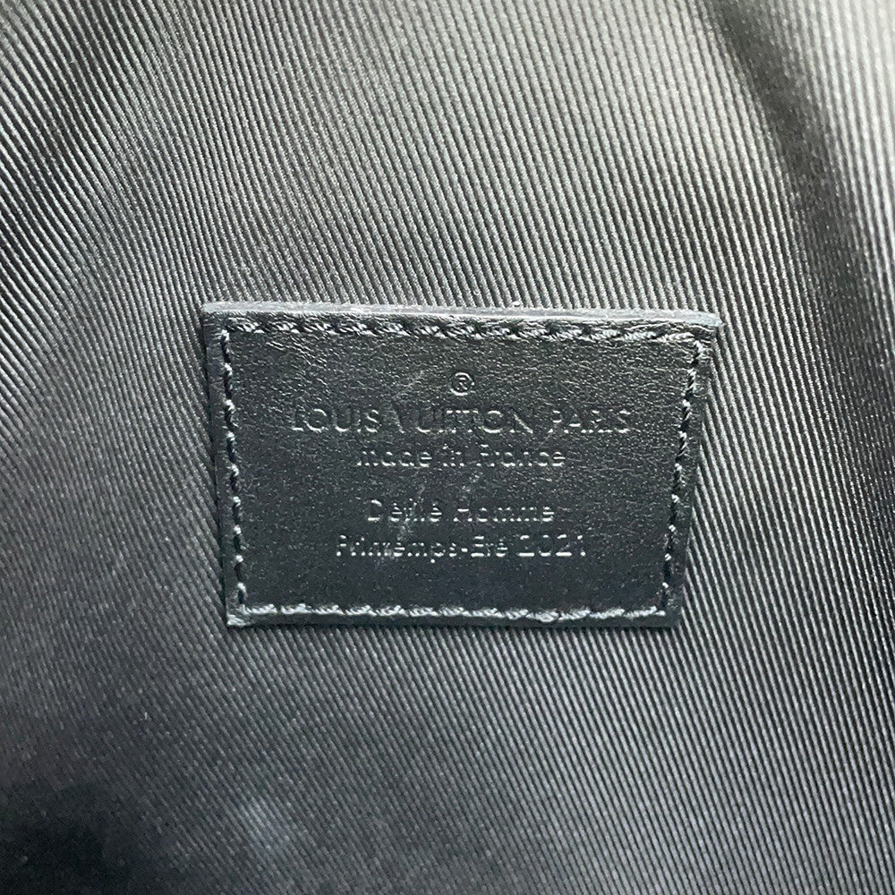 LOUIS VUITTON LV Friend Soft Trunk Virgil Abloh Brown/NoirM45619 Monogram Macassar Canvas