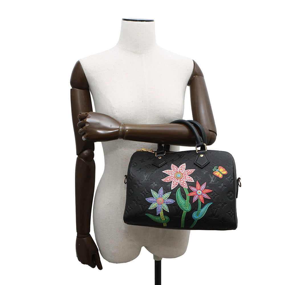 LOUIS VUITTON LVxYK Speedy Bandouliere NoirM46415 Monogram Empreinte Size 25