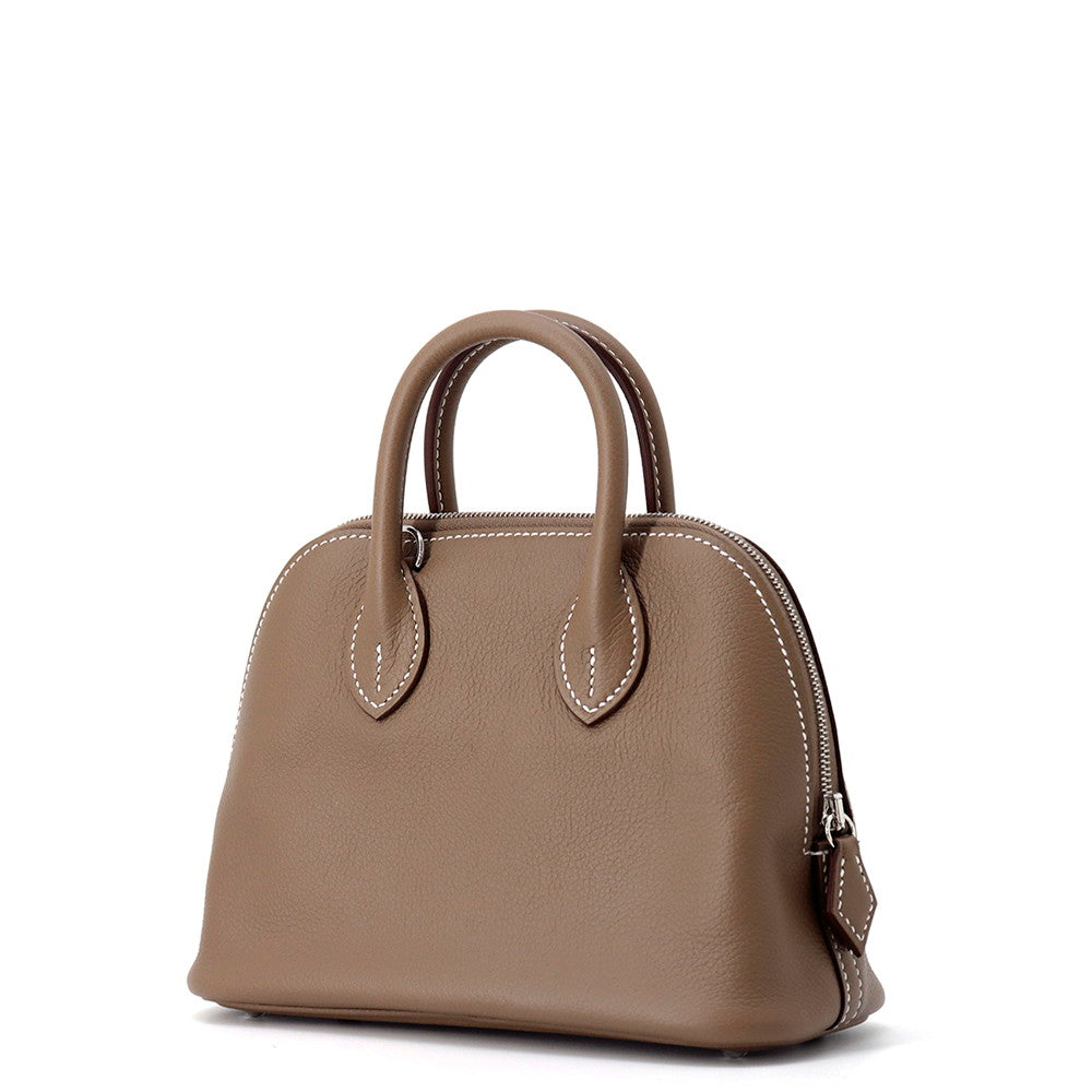 HERMES Bolide1923 Etoupe Evercolor Size Mini