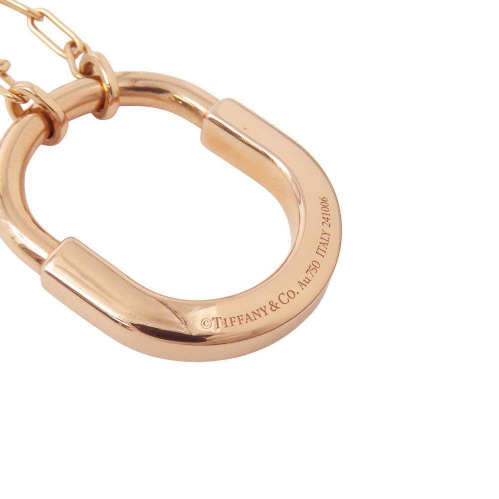 TIFFANY&Co. Padlock Pendant Size Medium73965950 18K Pink Gold