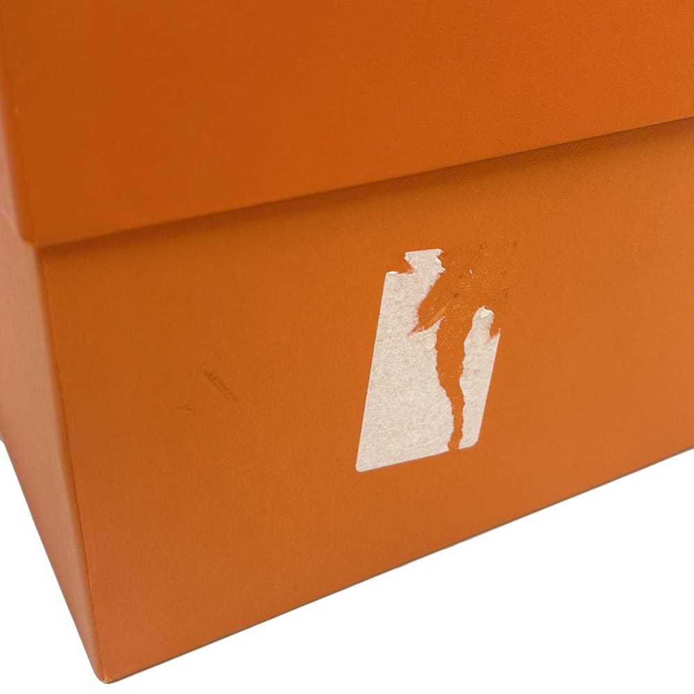 HERMES Neo Garden Ecru/Ebene Toile H Viking Negonda Leather Size 23