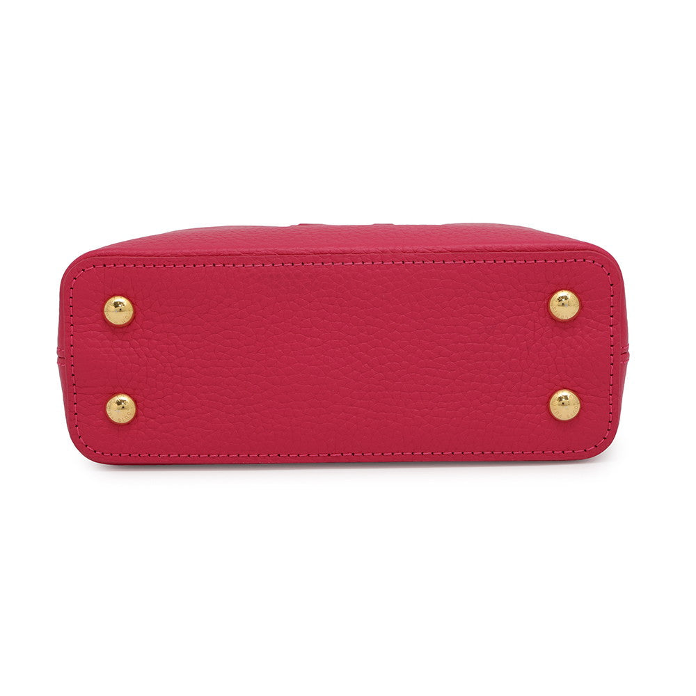 LOUIS VUITTON Capucines PinkM20845 Taurillon Leather Size MINI