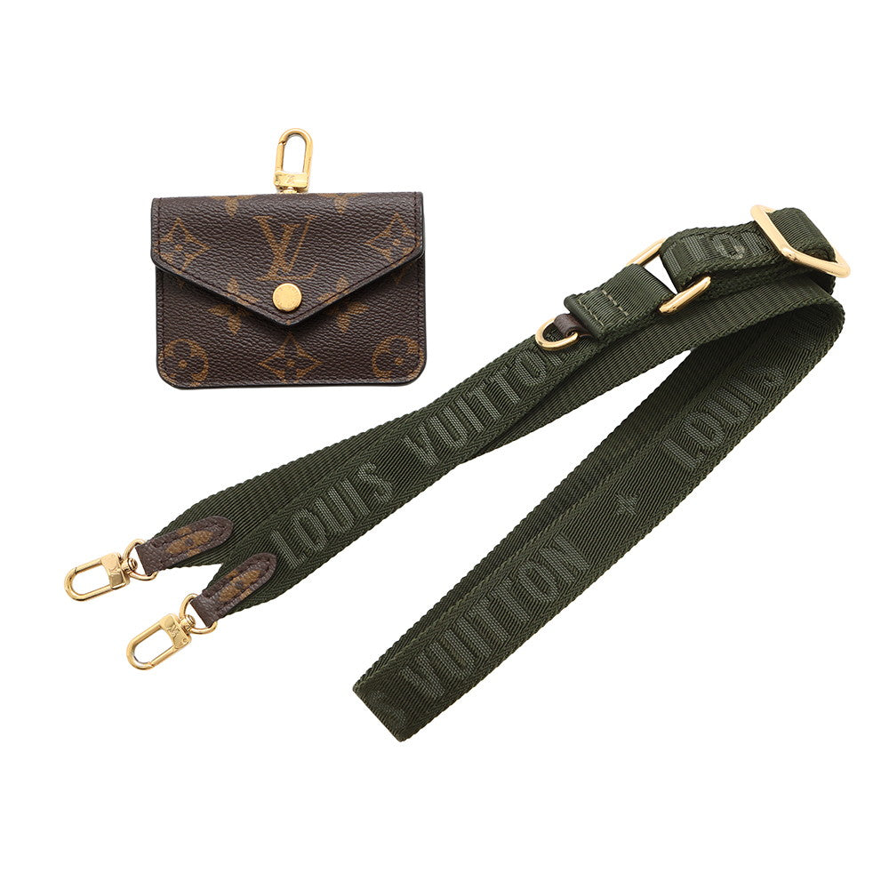 LOUIS VUITTON Multiie Pochette GreenM80091 Monogram