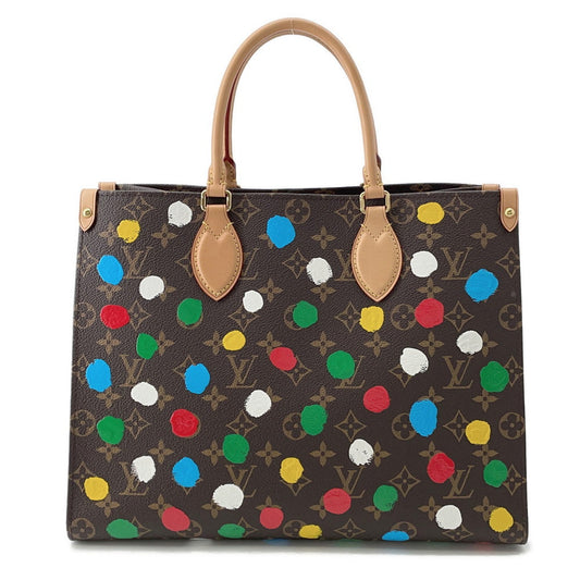 LOUIS VUITTON LVxYK Onthego RedM46379 Monogram Painted Dot Size MM