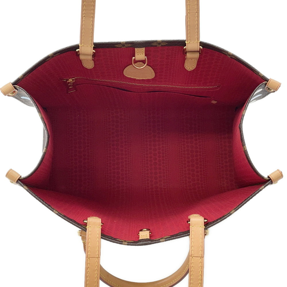 LOUIS VUITTON LVxYK Onthego RedM46379 Monogram Painted Dot Size MM