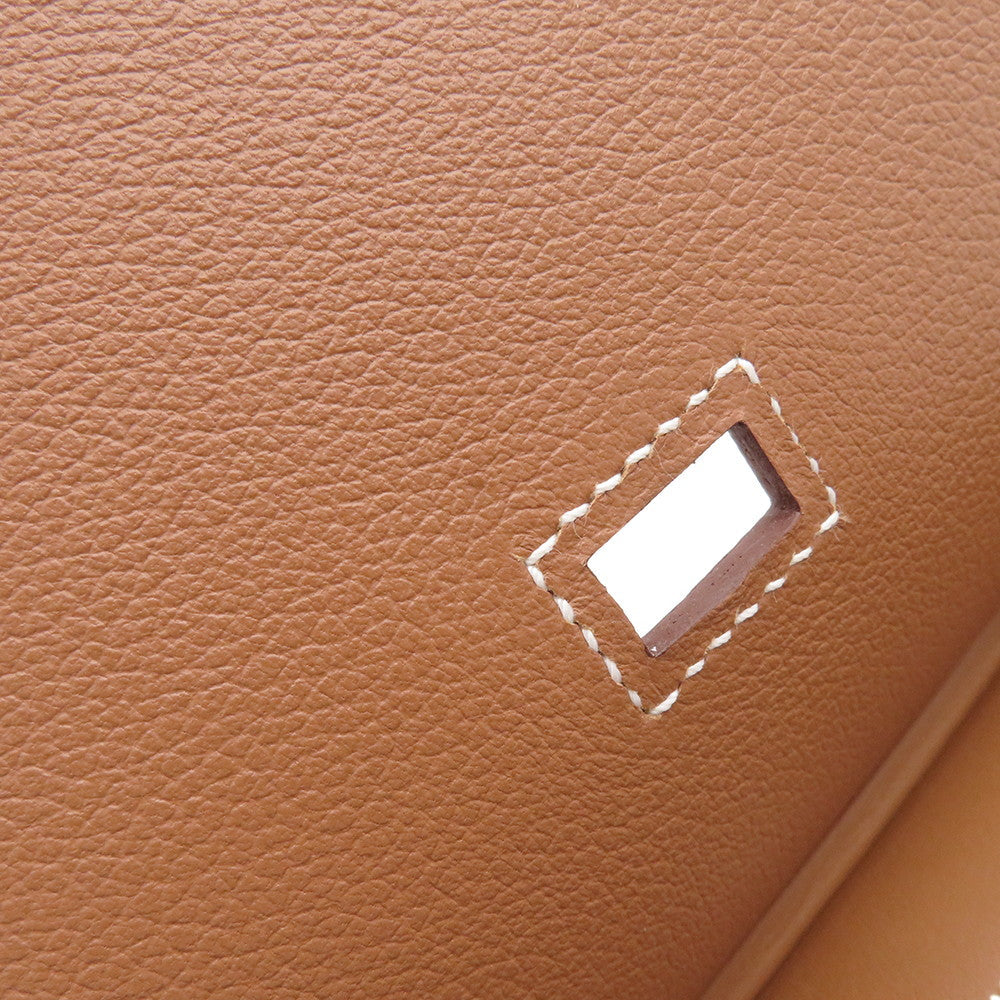 HERMES Jypsiere Gold Evercolor Size Mini