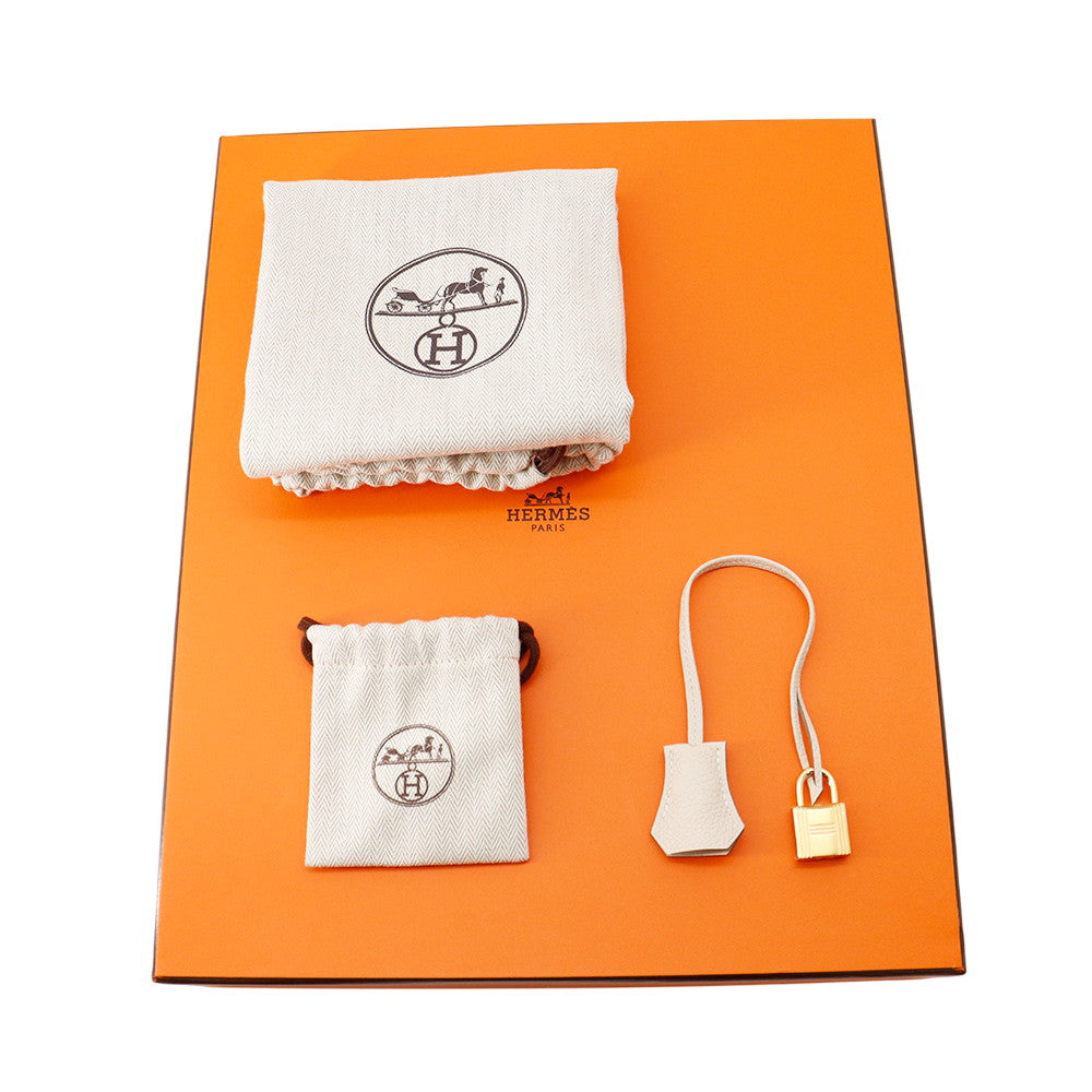 HERMES Birkin Craie Togo Leather Size 30