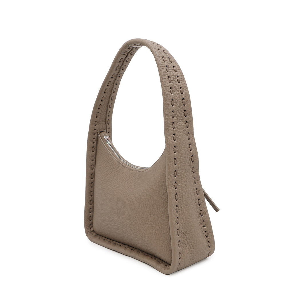 FENDI Fendsens Selleria Shoulder Bag Etoupe8BS094 Leather Size Mini
