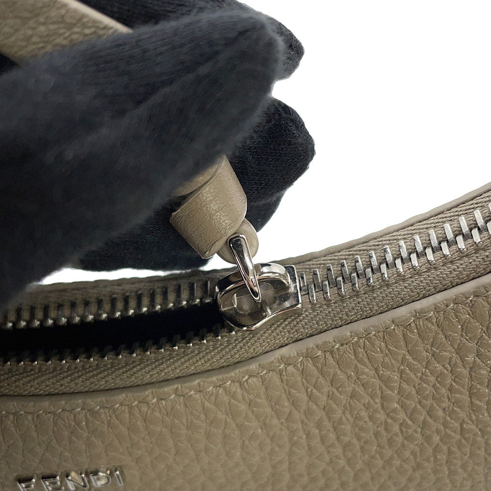 FENDI Fendsens Selleria Shoulder Bag Etoupe8BS094 Leather Size Mini