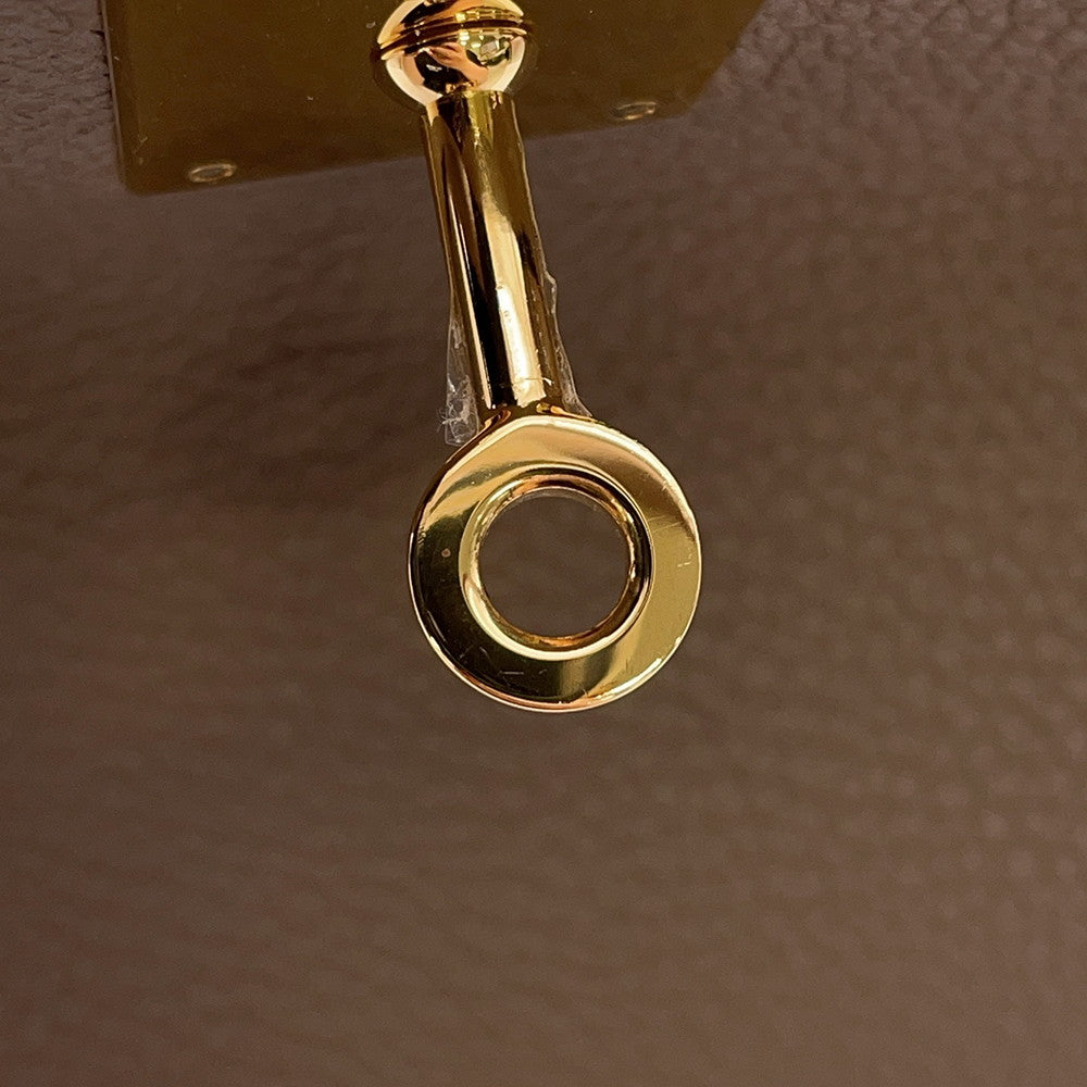 HERMES Birkin Etoupe Togo Leather Size 35