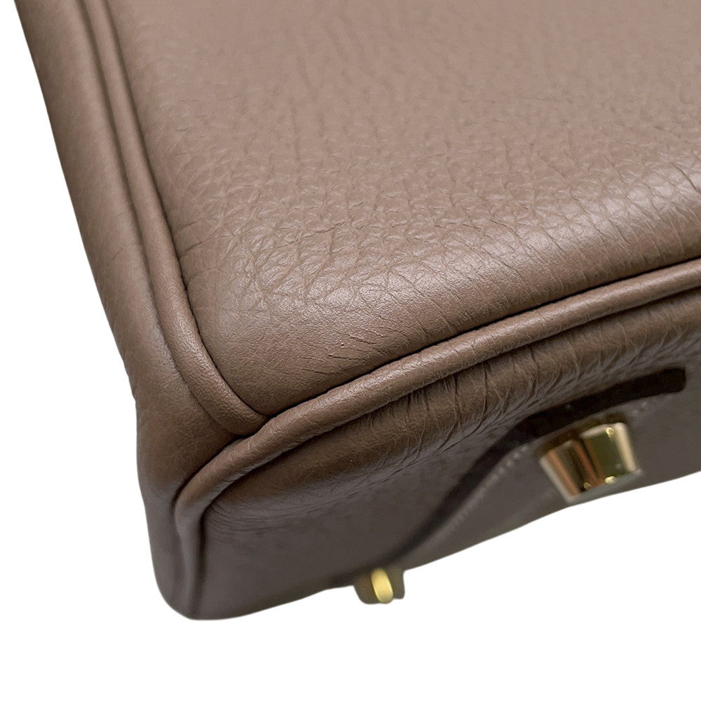 HERMES Birkin Etoupe Togo Leather Size 35