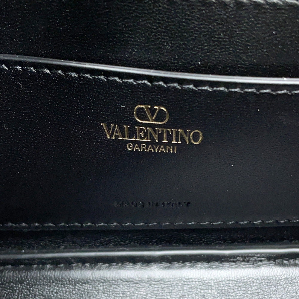 Valentino Garavani RockStudded Shoulder Bag Black3W5B0Q57XUH Leather