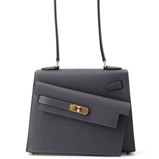 HERMES Kelly Disorder Ardoise Epsom Size 20